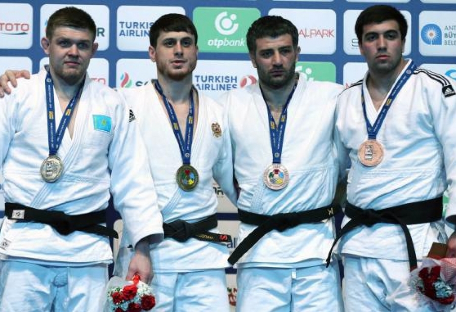 Les judokas azerbaïdjanais remportent encore une médaille du Grand Prix d’Antalya