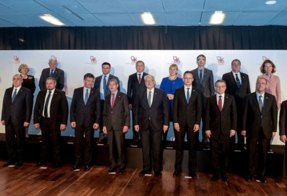 Außenministertreffen der Visegrád-Gruppe und Östlichen Partnerschaft in Warschau