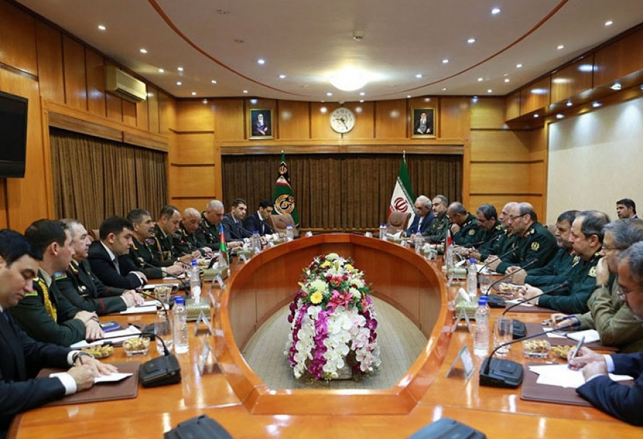 讨论阿塞拜疆与伊朗的军事合作问题