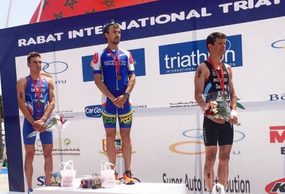 Azərbaycan triatlonçusu Rostislav Pevtsov açıq Afrika kuboku yarışlarında qızıl medal qazanıb