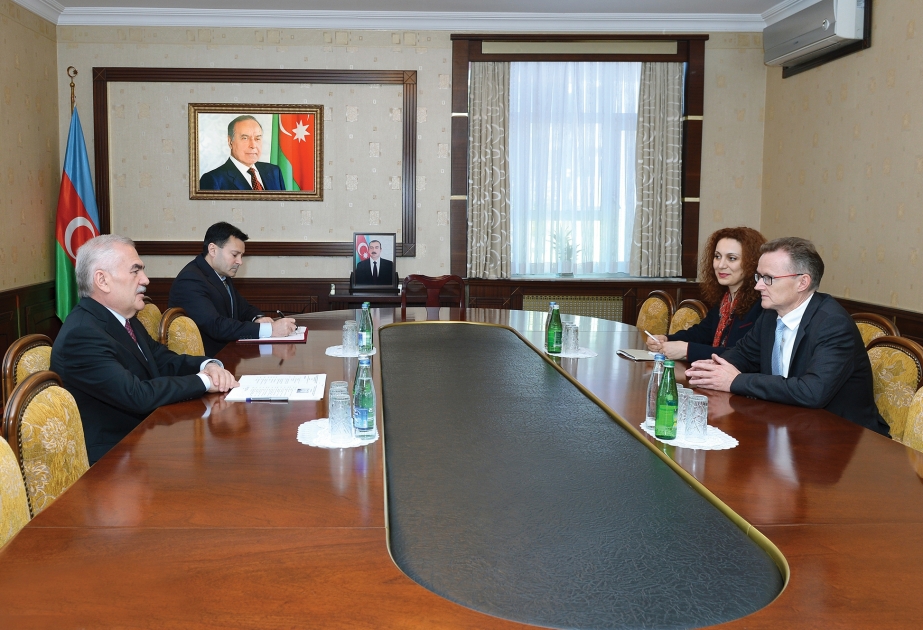 Chairman of Nakhchivan`s Supreme Assembly meets with German ambassador