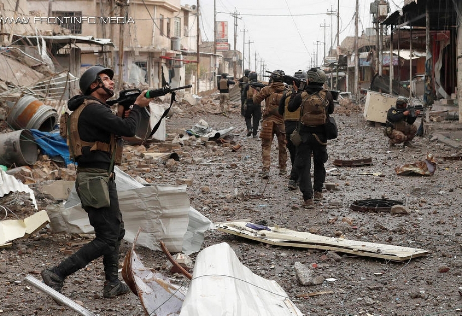 İraq hərbçiləri qərbi Mosulun daha iki rayonunu yaraqlılardan təmizləyib
