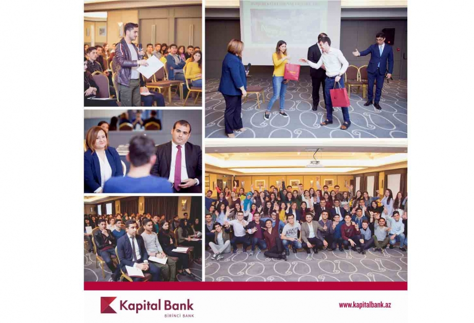 Kapital Bank провел семинар для студентов группы SABAH