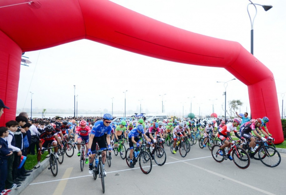 إنطلاق مرحلة ثانية لسباق دراجات دولي “Tour d’Azerbaidjan-2017”