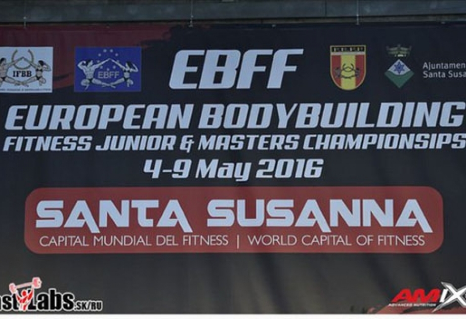 Azerbaijani athletes win two medals at European Bodybuilding and Fitness Championships