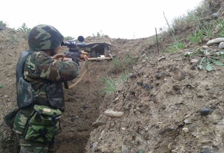 Armenian armed units violated ceasefire with Azerbaijan 135 times throughout the day