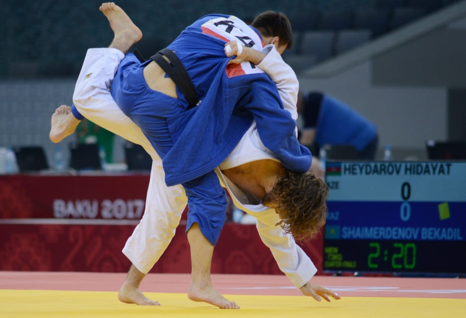 Judo Islamiada   Hidayat Heydarov besiegt zum Auftakt