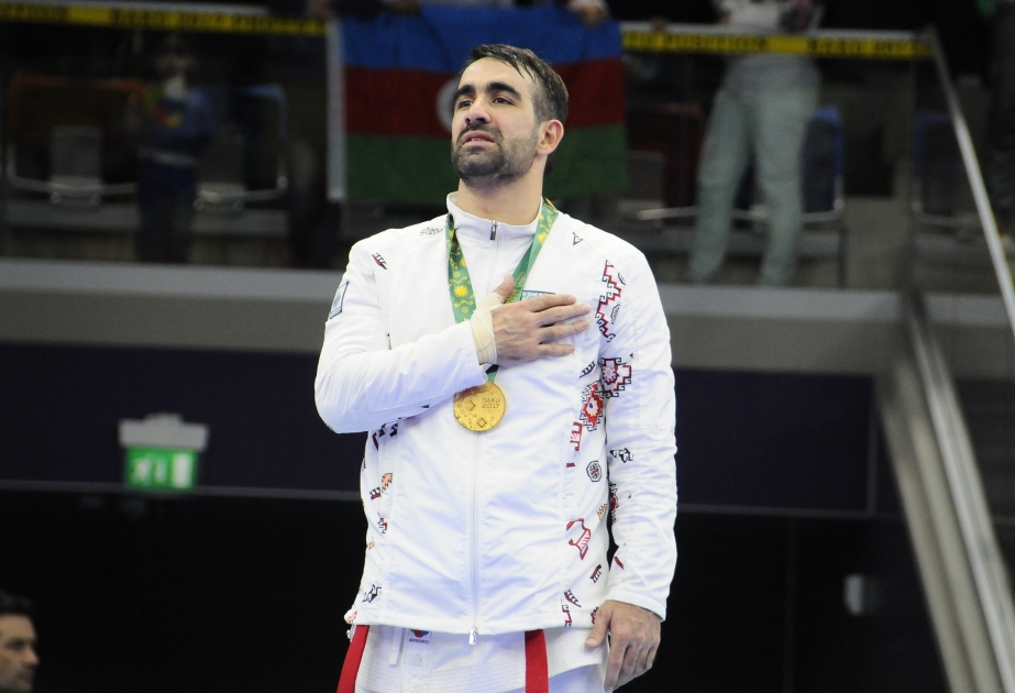 Rəfael Ağayev İslam Həmrəyliyi Oyunlarında ikinci qızıl medalın sevincini yaşadı VİDEO