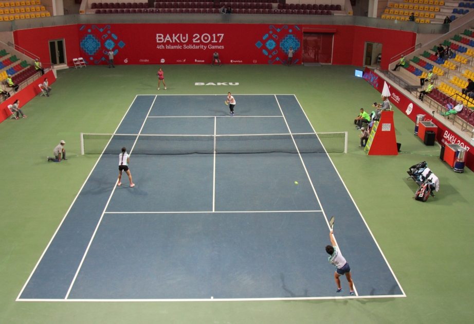“Bakı-2017”nin tennis yarışları davam edir