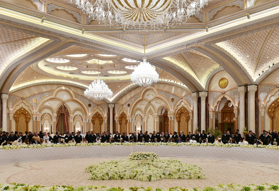 Riyadh hosts Arab Islamic American Summit President Ilham Aliyev is attending the event