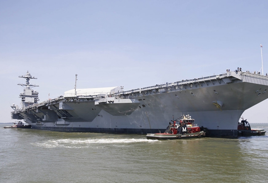 ABŞ-da yeni aviadaşıyıcı gəmi 12,9 milyard dollara başa gəlib