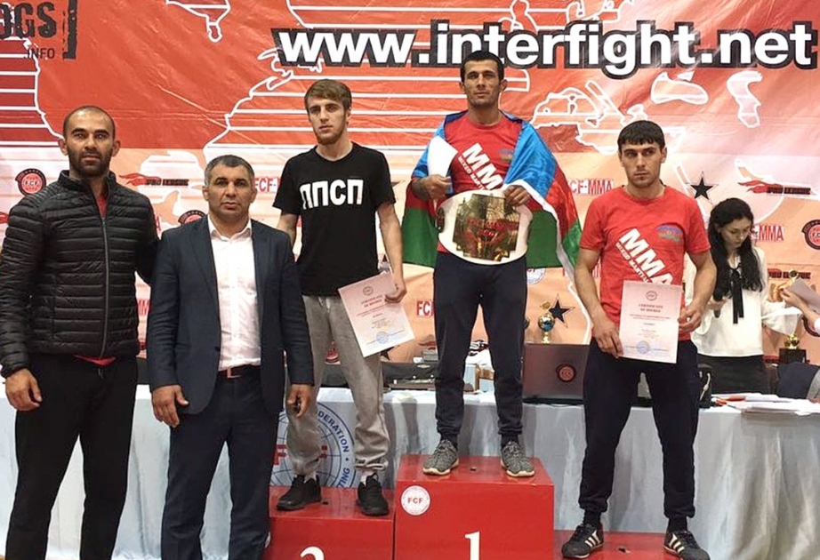 Azerbaijani MMA fighter becomes world champion