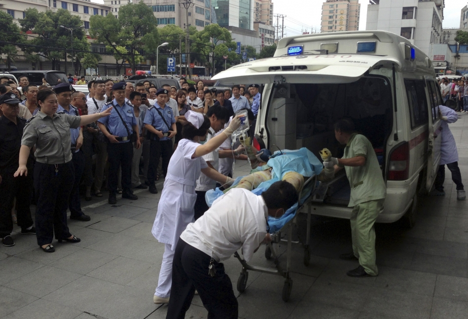 Tayvanda konserv zavodunda baş verən partlayış nəticəsində yaralananlar var
