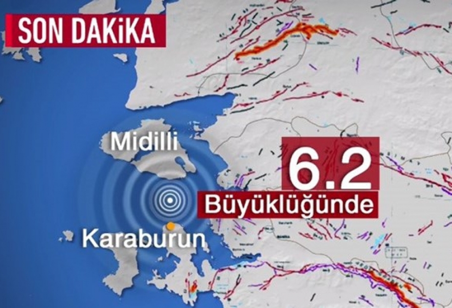 تركيا: زلزال بقوة 6.2 درجة يضرب بحر إيجه