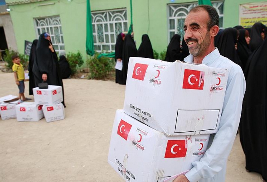 Türkiyə göstərdiyi humanitar yardıma görə dünyada ikinci yerdədir