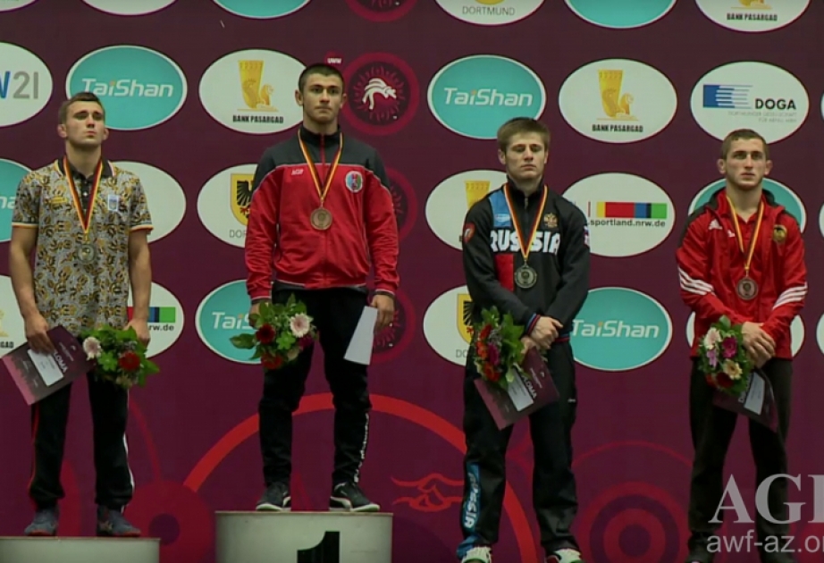 Güləşçilərimiz Avropa çempionatının ilk günündə 3 medal qazanıblar