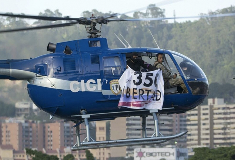 Venesuelada Ali məhkəmə binasına hücum zamanı istifadə olunan helikopter aşkar edilib