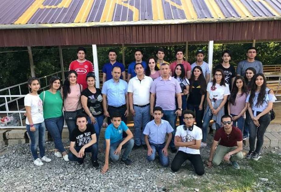 Azərbaycan gənclərinin Şamaxı rayonuna ekskursiyası təşkil edilib