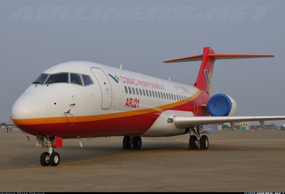 China begins to mass produce regional jetliner ARJ21-700