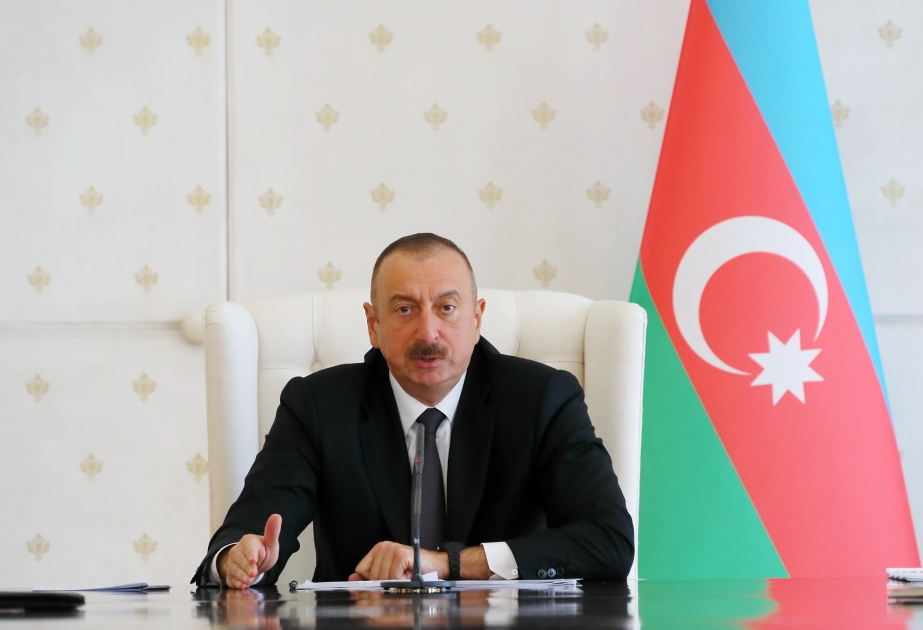 Staatspräsident Ilham Aliyev: Im Dorf Jojug Marjanli gesamte Infrastruktur aufgebaut