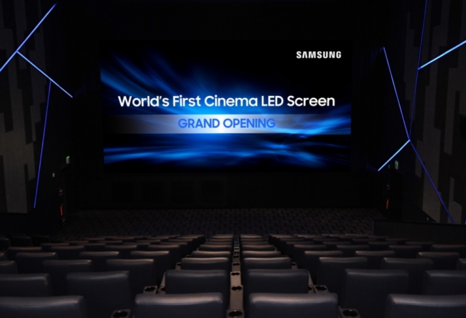 Kinoteatr üçün ilk LED ekranı nümayiş etdirilib