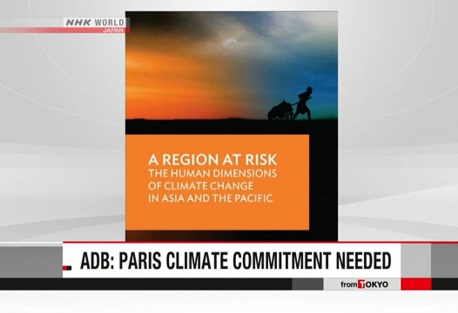 Asiya İnkişaf Bankı iqlim dəyişmələrinin Asiyada inkişafa mənfi təsir edəcəyini bildirir