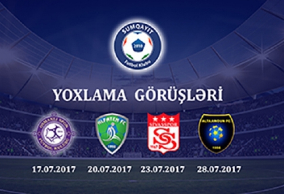 FC Sumgayit to face Saudi and Turkish clubs in friendlies