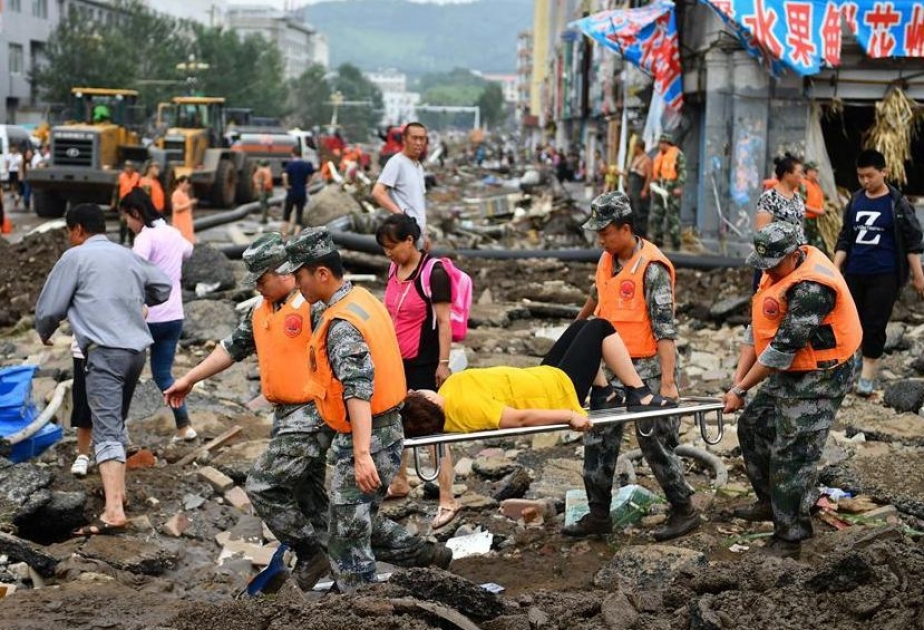 中国吉林省暴雨洪涝致8人死亡