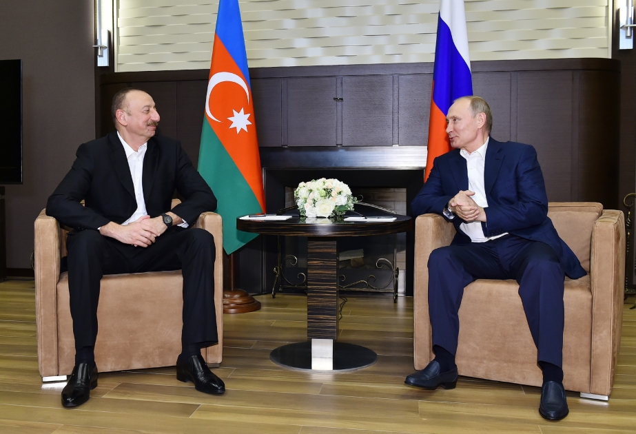 Präsidenten von Aserbaidschan und Russland: Bilaterale Beziehungen entwickeln sich erfolgreich
