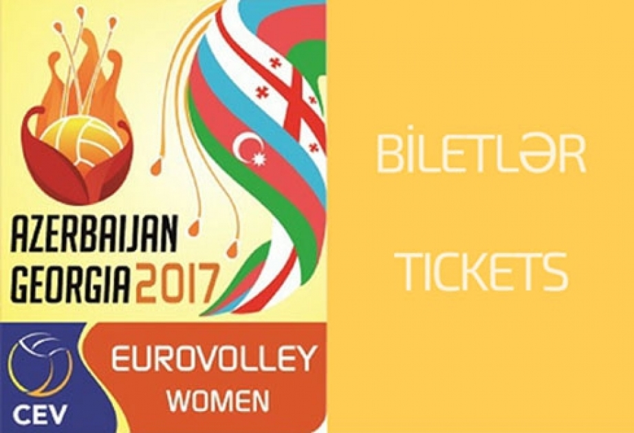 Tickets go on sale for 2017 Women's European Volleyball Championship