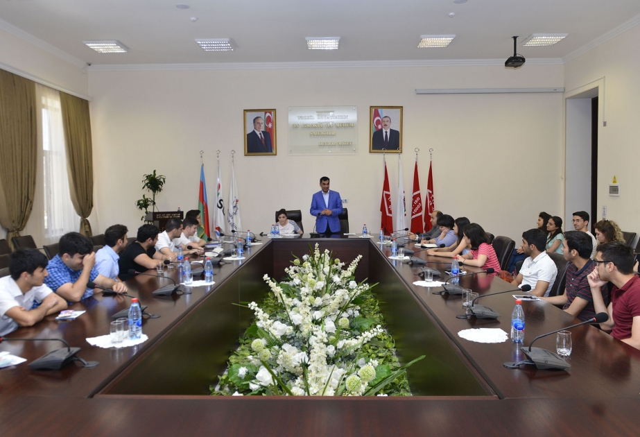 Meeting held with 25 BHOS graduates going to work at STAR refinery Petkim