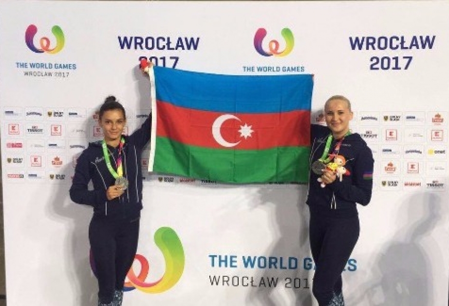 Azərbaycan gimnastları Dünya Oyunlarında gümüş medal qazanıblar