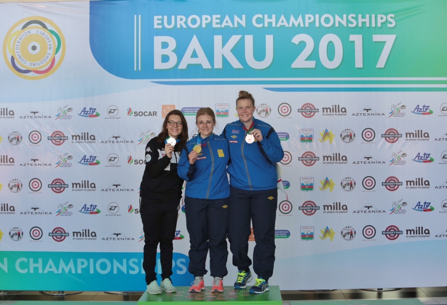 Swiss female shooter becomes European champion in Baku