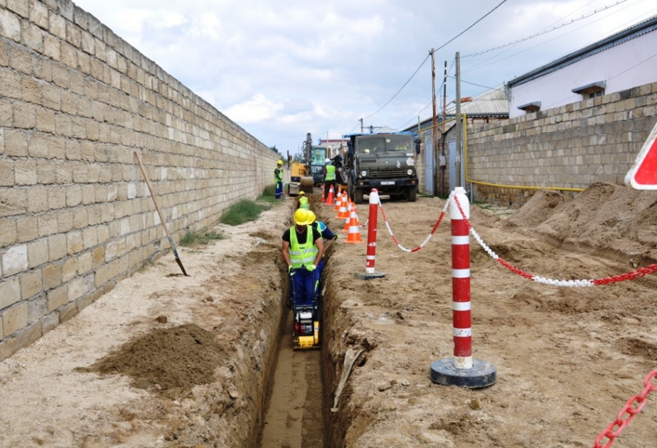 Xaçmaz şəhərinin su-kanalizasiya sistemlərinin yenidən qurulması oktyabr ayında başa çatacaq