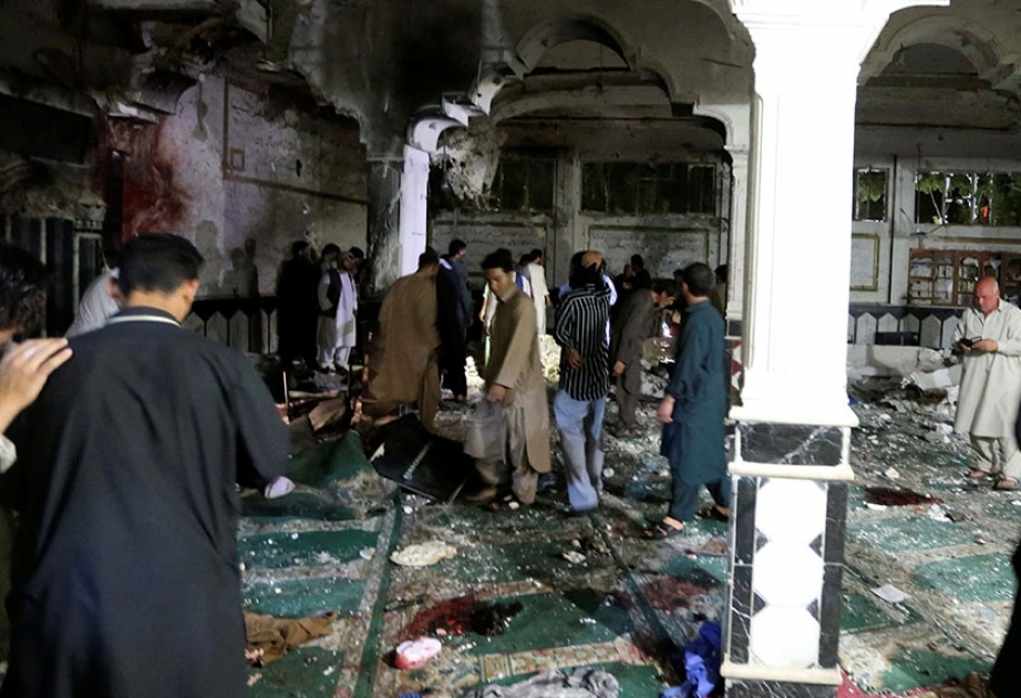 Herat məscidində terror aktı: ölü sayı artır, 60-dan çox yaralı var VİDEO