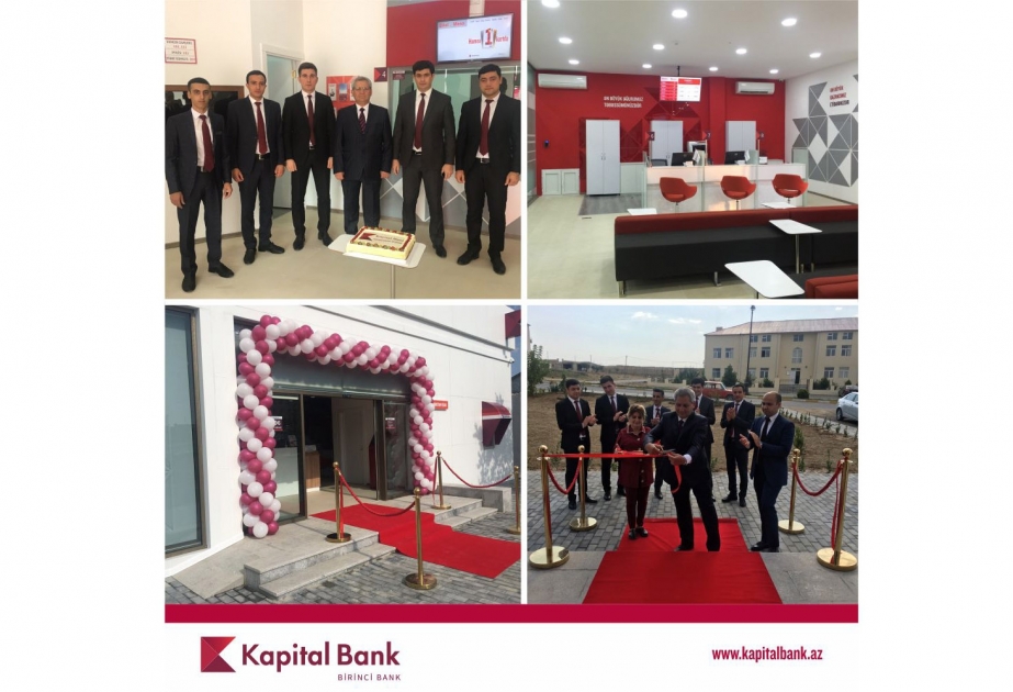 Kapital Bank открыл обновленный филиал «Гобустан»