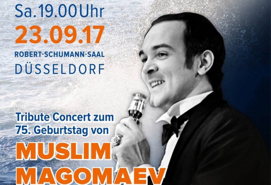 Концерт памяти великого Муслима Магомаева пройдет в Дюссельдорфе