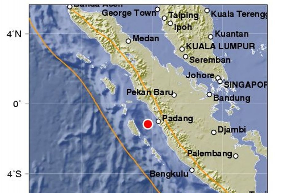 印尼发生6.2级地震