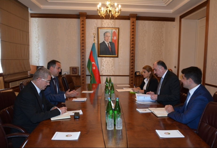 Новый посол Венгрии вручил копии своих верительных грамот министру иностранных дел Азербайджана