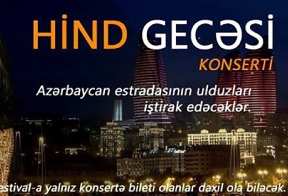 Grand Bollywood Night to be organized in Baku