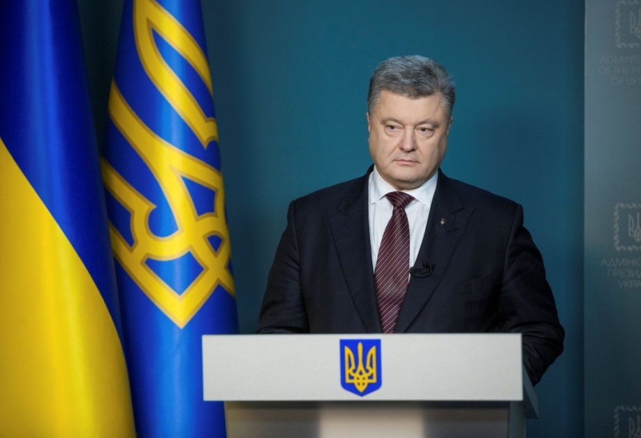 Petro Poroşenko: Ukraynada prezident seçkiləri vaxtından əvvəl keçirilməyəcək