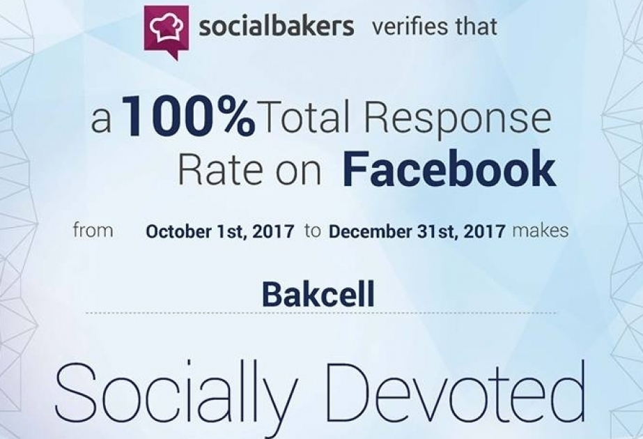 Bakcell again awarded “Socially Devoted” certificate