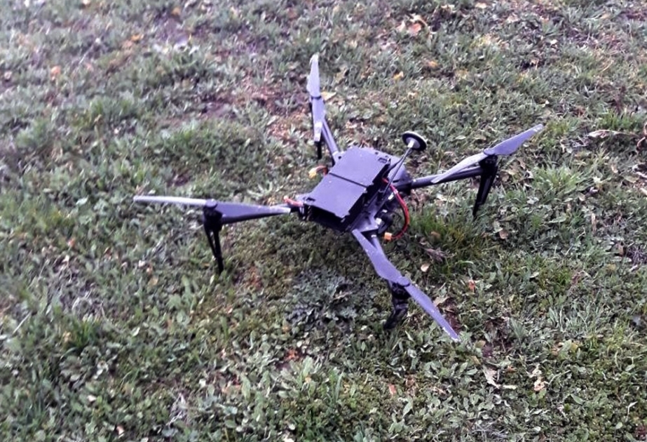 Quadrocopter of Armenian armed forces intercepted