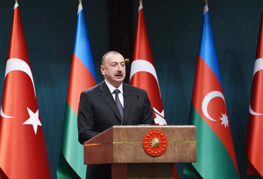 President Ilham Aliyev: Turkey and Azerbaijan are the closest countries, closest allies in the world