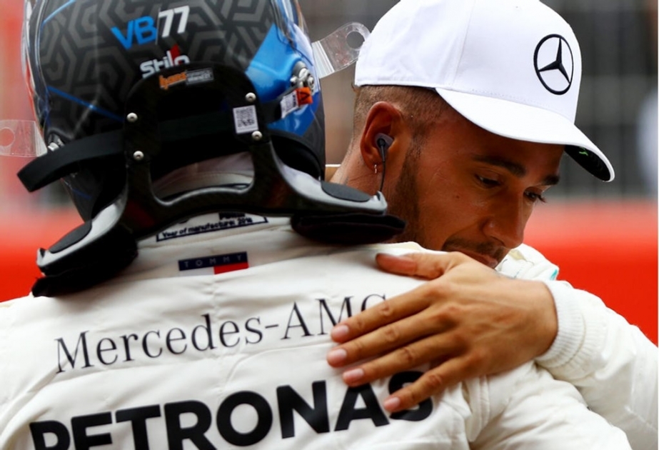 Spanien GP: Hamilton jubelt über gelungene Leistung von Mercedes