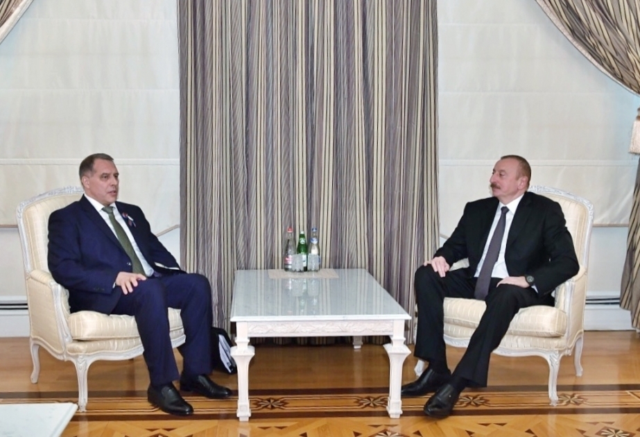 Präsident Ilham Aliyev empfängt Generalsekretär des Forums gasexportierender Länder VIDEO