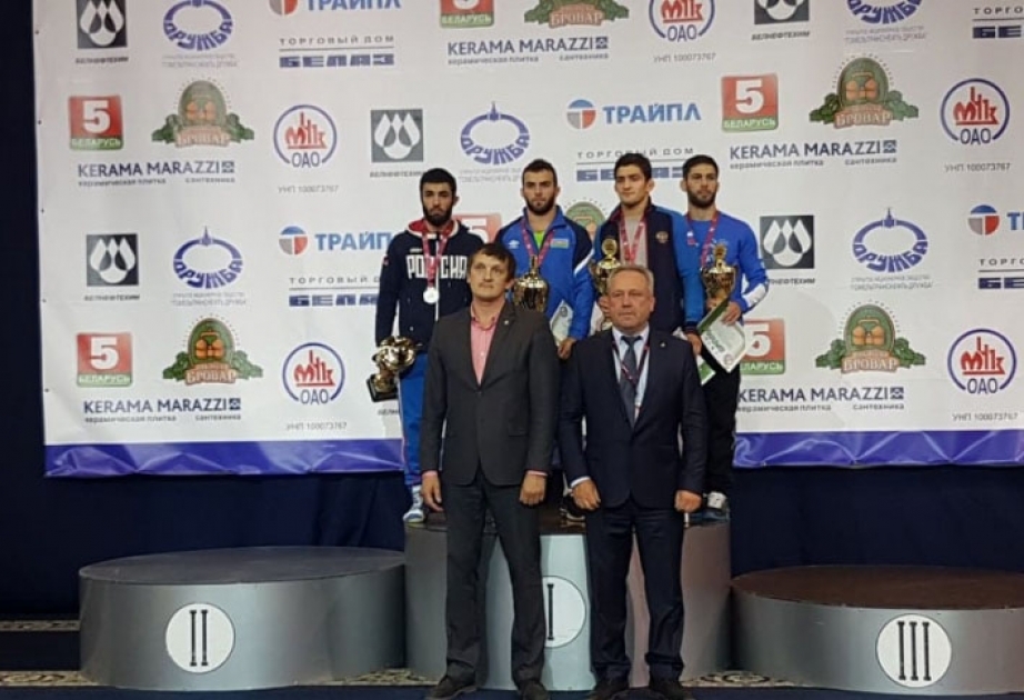 Azerbaijani Greco-Roman wrestlers bring home four medals from Minsk