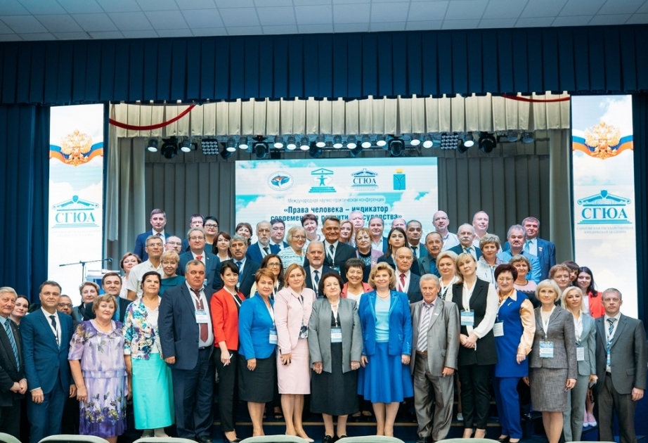 Ombudsman Rusiyanın Saratov şəhərində beynəlxalq elmi-praktiki konfransda iştirak edib