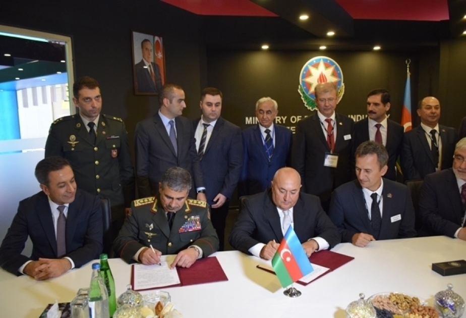 Azerbaijan`s ministries of defense and defense industry sign MoU