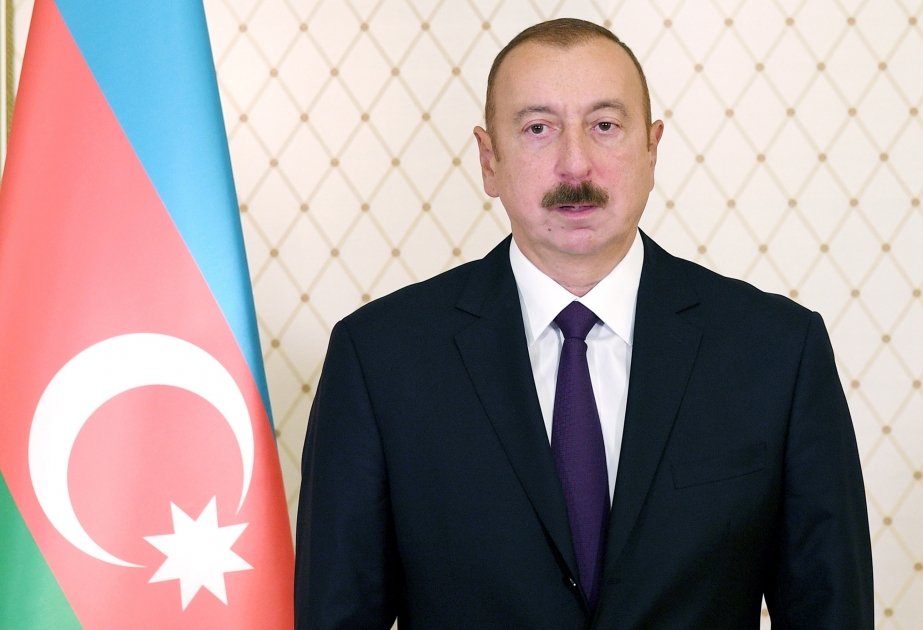 President Ilham Aliyev congratulated people of Azerbaijan on the launch of Azerspace-2 satellite VIDEO